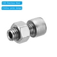 thumbnail image 4 of Uxcell M12x25mm Hexagon Socket Screw 2 Set Cylindrical Hollow Bolt Nut Kit 304 Stainless Steel, 4 of 6