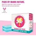 thumbnail image 2 of Flo Here We Flo Megapack Of Organic Bamboo Day Ultra Absorbent Pads With Wings, 2 of 6
