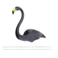 thumbnail image 2 of Estatuilla del césped Zulema flamencos decoración Negro 2, 2 of 8