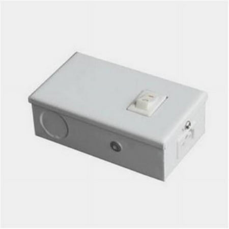 

Jesco Lighting SG-BM-SW Sleek Plus Commercial Grade Metal Hardwire Box with switch