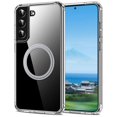 thumbnail image 1 of For Samsung Galaxy S22 5G Phone Case Compatible with MagSafe TPU PC Clear Back Cover, 1 of 5