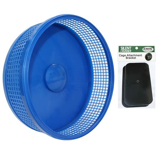 Exotic Nutrition Silent Runner Pro Blue with Cage Attachment