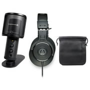 Beyerdynamic FOX Recording USB Podcast Microphone Mic+Audio Technica Headphones