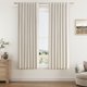 thumbnail image 1 of Cortinas Guken de lino opaco, 160 x 160 cm, color beige grisáceo, 2 paneles, 1 of 7