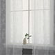 thumbnail image 5 of 1pc Exhaust-free Lace Curtain Finished Products Wear Rod European Tianchen White Yarn Curtain Door Curtain Bedroom Bay Window Gauze, 5 of 5
