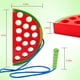 thumbnail image 2 of Cordón de madera Sandía Enhebrar Juguetes Bloque de madera Rompecabezas Juego de viaje Aprendizaje temprano Habilidades motoras finas Montessori Regalo educativo para niños Ormromra HMHZ536-1, 2 of 5
