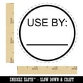 thumbnail image 2 of Use By Date Self-Inking Rubber Stamp Ink Stamper - Blue Ink - Small 3/4 Inch, 2 of 7