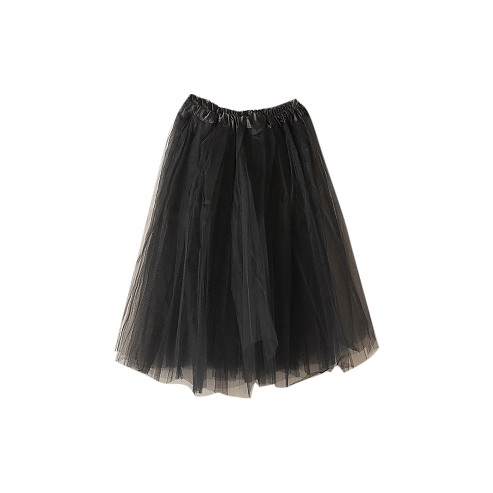 Women's Tutu Skirt 1950s Short Vintage Petticoats Bubble Ballet Skirt