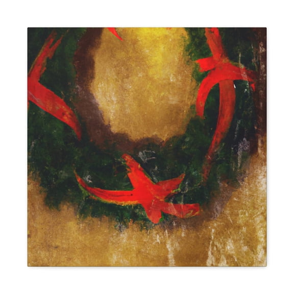 Crown of Wreath Prosperity - Canvas