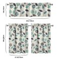 thumbnail image 5 of Rustic Bohemian Curtains 36 Inch - 3 Panel Wildflower Farmhouse Set with Vintage Floral Design, Rod Pocket, 5 of 5