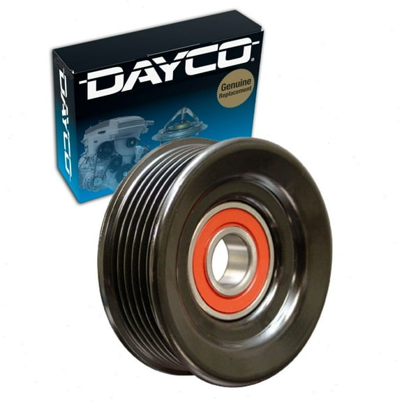 Dayco Drive Belt Idler Pulley compatible with Ford F-350 Super Duty 6.0L V8 2003-2004