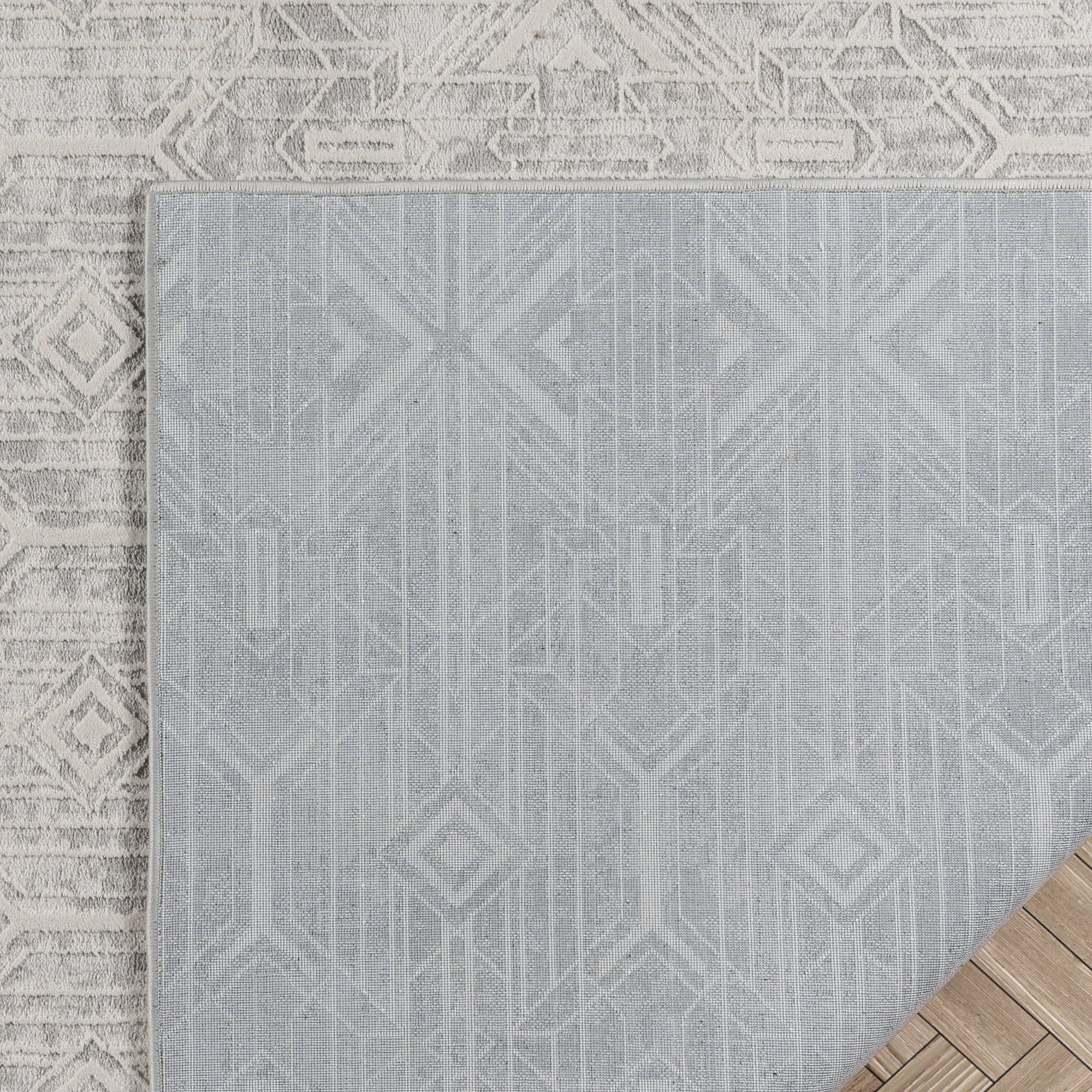 Gertmenian Ethan Marion Modern Abstract Ivory Indoor Area Rug, 9x13