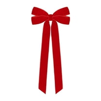 Velvet Bows Christmas Tree Decorations Christmas Tree Garland Bows Interior Christmas Decorations