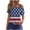 E, variant on WAGUTH Womens 4th of July Print T-Shirts Off The Shoulder Patriotic Short Sleeve Tops Casual Basic Tees