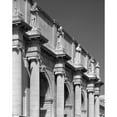 thumbnail image 2 of Highmith, Carol 15x18 Gold Ornate Wood Framed with Double Matting Museum Art Print Titled - Union Station facade and sentinels, Washington, D.C. - Black and White Variant, 2 of 4