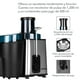 thumbnail image 2 of Extractor de Jugos Máquina de Jugo Exprimidor Centrífugo para Frutas y Verduras con 2 Modos de Velocidad Jugo, 2 of 5