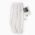 thumbnail image 1 of 2023 Autumn Winter Women Solid Pyjamas 2 Piece Sets Thicken Velvet Ribbed Fleece Set Pullover And Pants Female Pajamas Suit, 1 of 6
