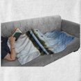 thumbnail image 6 of Outdoor Soft Flannel Fleece Blanket, View from Carate Urio Town Lake Como Alps Italy Panorama European Rural Countryside, Cozy Plush for Indoor and Outdoor Use, 70" x 90", Blue Green, by Ambesonne, 6 of 6