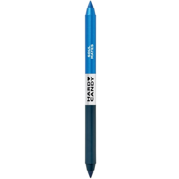 Hard Candy Party Lines 2-In-1 Eyeliner Duo, Soul Mate, Matte Navy & Metallic Cobalt Blue