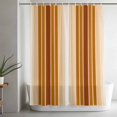 thumbnail image 5 of Shower Curtains for Bathroom-36"x72",Modern Minimalist Ombre Stripe Waterproof Bath Curtain Grommet Shower Curtain Set with Hooks, 5 of 9