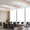 thumbnail image 3 of 1 Pack Brown Leaf Fluorescent Light Covers for Ceiling Lights Eucalyptus Leaves Spring Plant Farmhouses Magnetic Ceiling Light Covers Overhead Light Filters for Office Classroom Home, 3 of 9