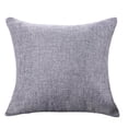 thumbnail image 2 of Grey Pillow Case Sofa Throw Pillow Covers Square Throw Pillow Covers Rustic Pillow Covers Linen Throw Pillow Covers, 2 of 2