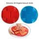 thumbnail image 4 of Monstrate Molde de silicona tira galleta pastel Chocolate molde helado moldes bandeja herramientas dulces cocina hornear DIY autoensamblaje Herramientas y accesorios para hornear, 4 of 6
