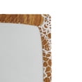 thumbnail image 2 of Ambesonne Shabby Flora Fitted Sheet, Lace Wooden Retro, Queen Size, Pale Caramel White, 2 of 2