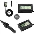 thumbnail image 4 of Temperature Humidity Meter LCD Hygrometer Thermometer for Violin Guitar Ukulele(Black), 4 of 8