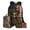 Grunge USA Flag Elk Camo Leaves, variant on XYZCANDO Vintage German Flag Cross Print Schoolbag Set Backpack Lunch Box Pencil Case Student Travel Backpacks Large Capacity Rucksack Fashion Daypack with Zipper Pockets