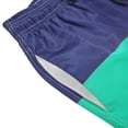 thumbnail image 4 of Mens Casual Sports Shorts Workout Jogging Sunbathe Fitness Three-color Stitching, 4 of 8