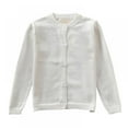 thumbnail image 1 of GYRATEDREAM Baby Boys Girls Button-Down Basic Crew Neck Solid Cardigan Toddler Cotton Knit Sweater 1-6 Years, 1 of 2