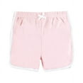 thumbnail image 3 of Hudson Baby Girl Shorts Bottoms 4-Pack, Pink Lilac, 6-9 Months, 3 of 6