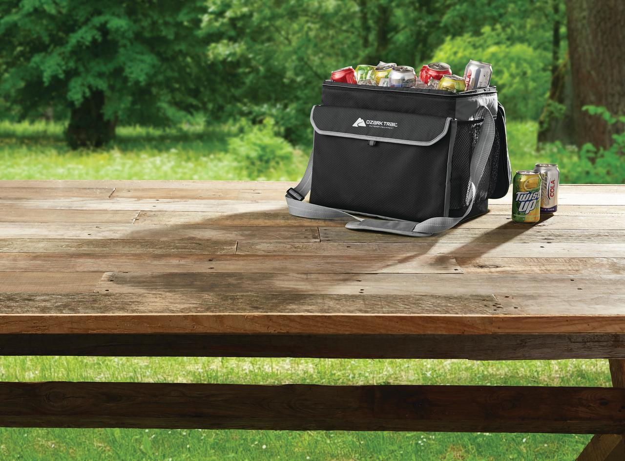 Ozark Trail 36 Can Soft Sided Cooler, Black