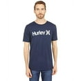 thumbnail image 2 of Hurley Men's One and Only Graphic Logo Short Sleeve Tee T-Shirt in Black Heather (Large, Obsidian), 2 of 2