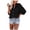 j31-Black, variant on LIIPEE Women Blouse Casual Lapel Solid Color Long Sleeve Button Up Versatile Shirts Ladies Fashion Relaxed Fit Lightweight Comfortable Breathable Soft Daily Basic Tops,XXL