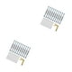 thumbnail image 1 of Sidaley Cassette Tornillos Kit de barra de soporte Dispositivo de reparación resistente a la oxidación para interruptor de pared 86 Tipo de 86 tipo de metal 2piezas, 1 of 4