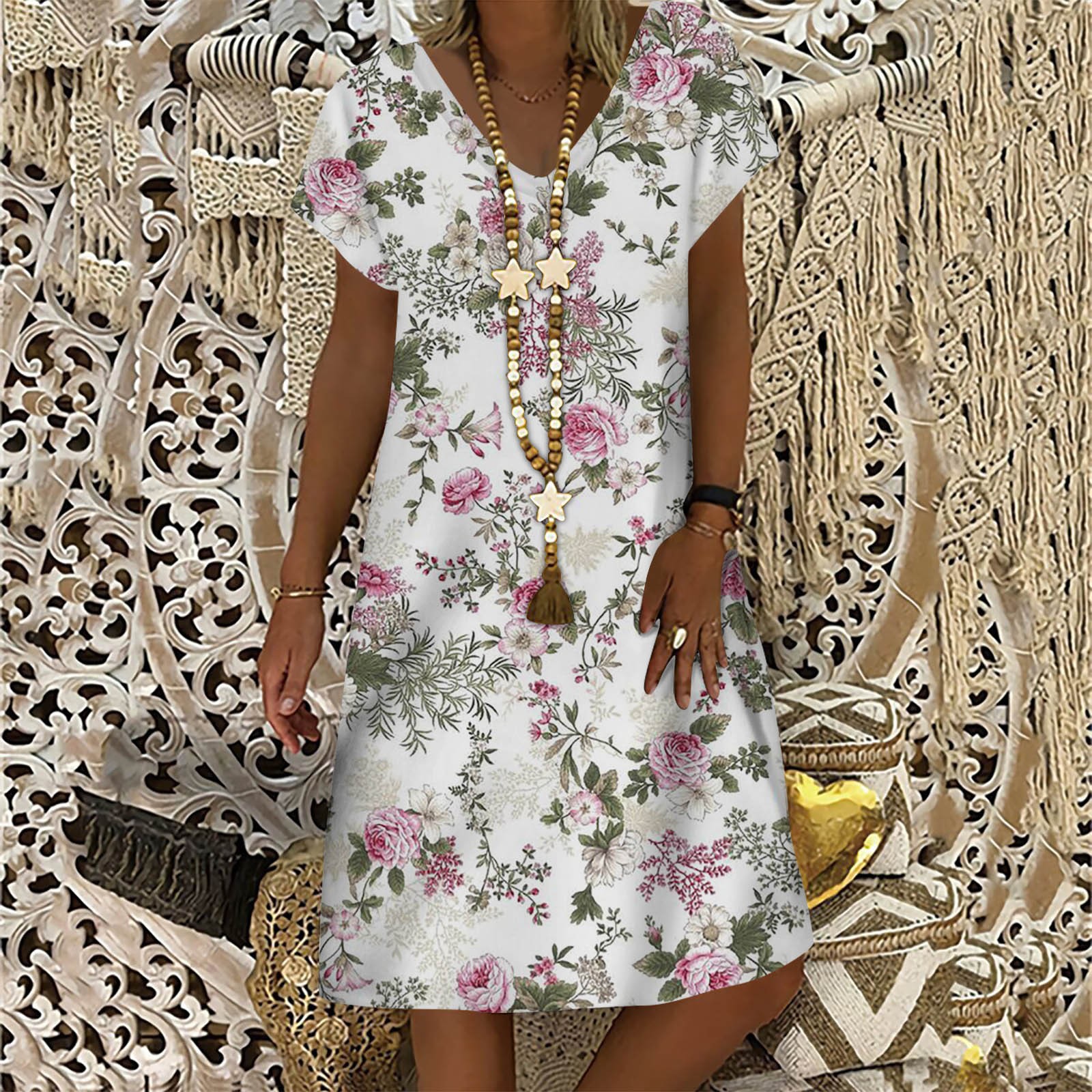 african print shirt dress for ladies Shirt dress "Nnkoli"  Jossydy