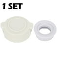 thumbnail image 4 of LEFU for Above-Ground Pool Replacement Parts Set - Exhaust Valve Cap & Drain Plug With Washer for Pools 42\" and Above - Compatible with for Part No. 10043 & 10044 - White (1 Set), 4 of 10