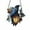 C, variant on 5.9in Gothic Crow Hanging Ornament, 2D Lantern Design That Catches the Sun, Spooky Halloween Decor for Porches, Trees & Indoor Spaces, Ideal for Halloween Parties, Gothic-Themed Home Decor, B