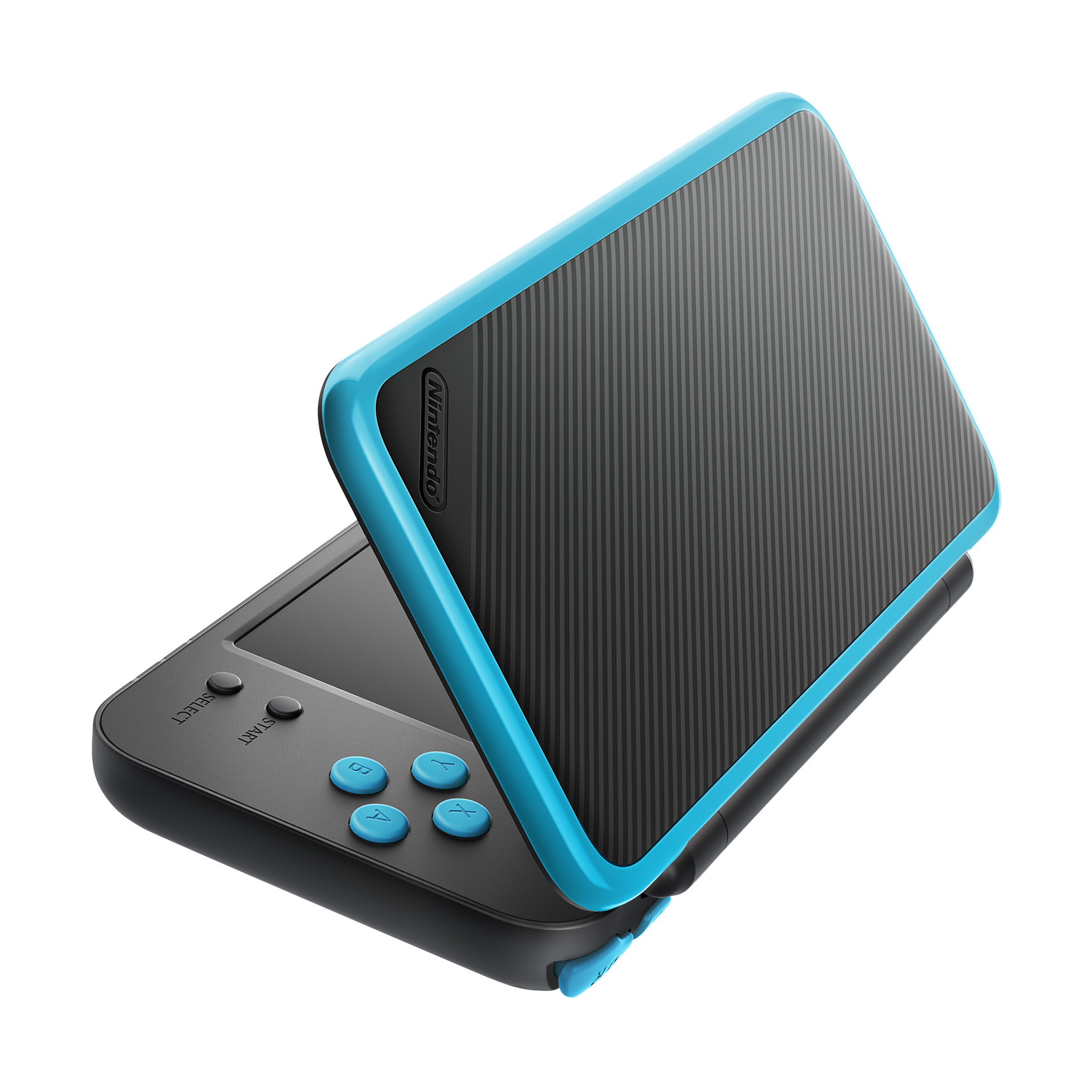 New Nintendo 2DS XL System w/ Mario Kart 7 Pre-installed, Black & Turquoise - image 4 of 6