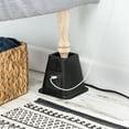 thumbnail image 5 of Honey-Can-Do 5.5" Black Plastic Bed or Furniture Risers with Power Outlets and USB Ports (Set of 4), 5 of 5