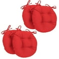 thumbnail image 1 of Coussins de Chaise Ronds en Sergé Uni 16 Pouces (Ensemble de 4), 1 of 2