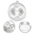 thumbnail image 4 of Hanging Glass Ball Vase Succulent Plant Terrarium Container Flower Pots, 4 of 6