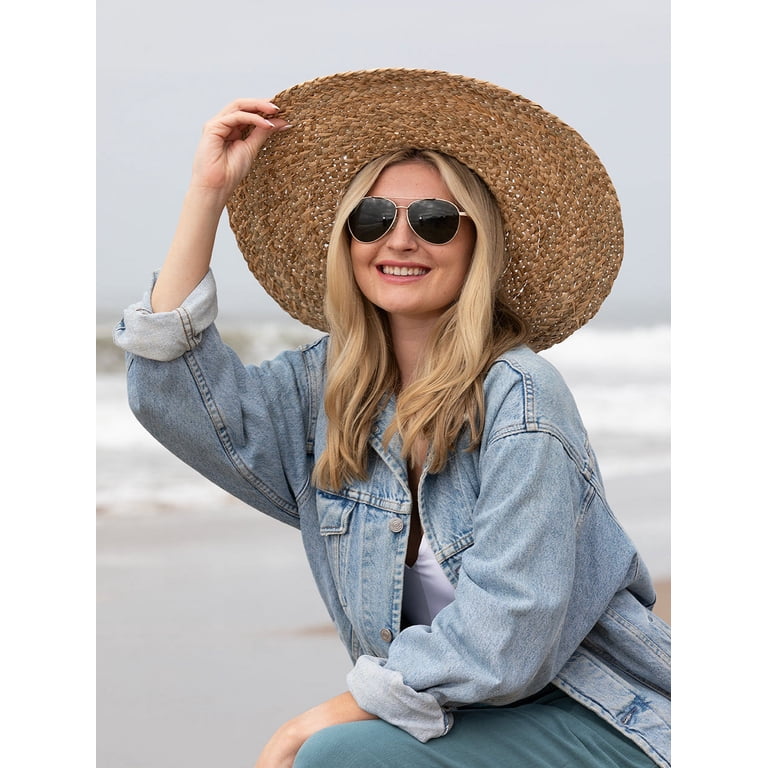 Amador Matte Gold/Natural Beechwood Aviator Polarized  display picture 2