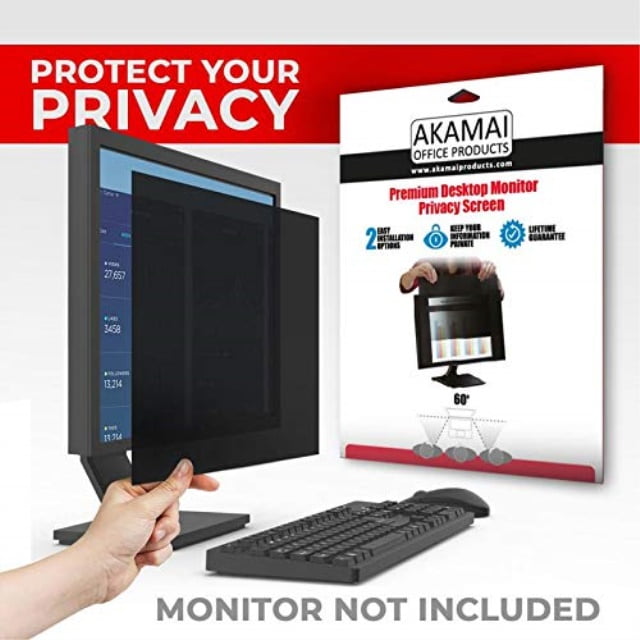Monitor Privacy Screen Info Protection Desktop Computer Security