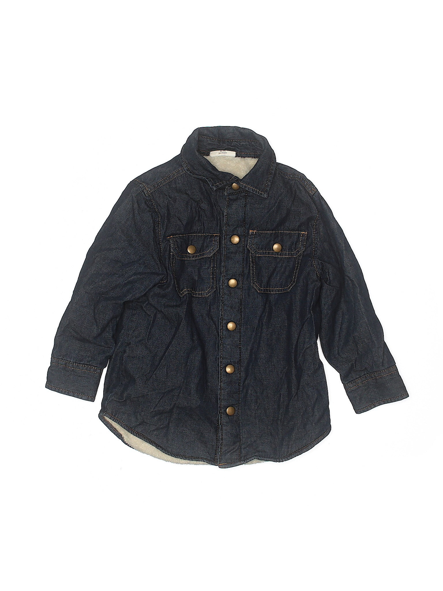 black denim jacket size 8