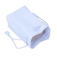 thumbnail image 1 of Instant Film Printer PU Drawstring Bag, Dustproof Prevent Damage PU Leather Drawstring Pouch Bag Universal Soft Microfiber Space Saving  for Carry Blue, 1 of 7