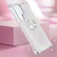 thumbnail image 3 of Liquid Quicksand Case for Samsung Galaxy S25 Ultra (Not S25) with Diamond Kickstand, Luxury Fun Glitter Sparkle Flowing Clear Bling Cover Case for Samsung Galaxy S25 Ultra. -Colorful, 3 of 14