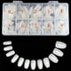 thumbnail image 1 of Juego de uñas acrílicas naturales para salones de arte y uso doméstico, cobertura total, 10 tamaños con caja de almacenamiento, 500 puntas cortas para uñas de ataúd, 1 of 4